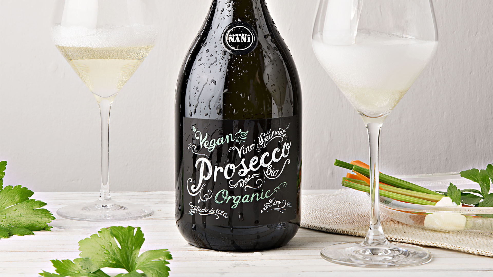 Alberto Nani Prosecco is Bio-Vegan certified